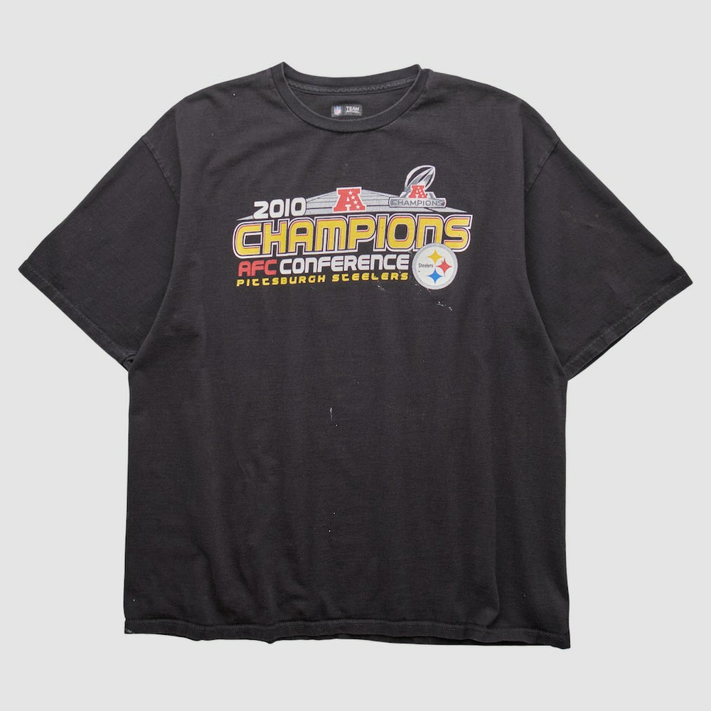 Fanatics Pittsburgh Steelers NFL 2010 T-shirt Black Vintage
