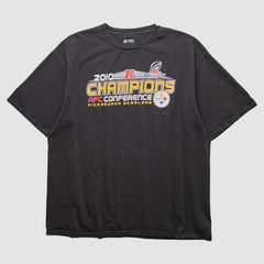 Fanatics Pittsburgh Steelers NFL 2010 T-shirt Black Vintage