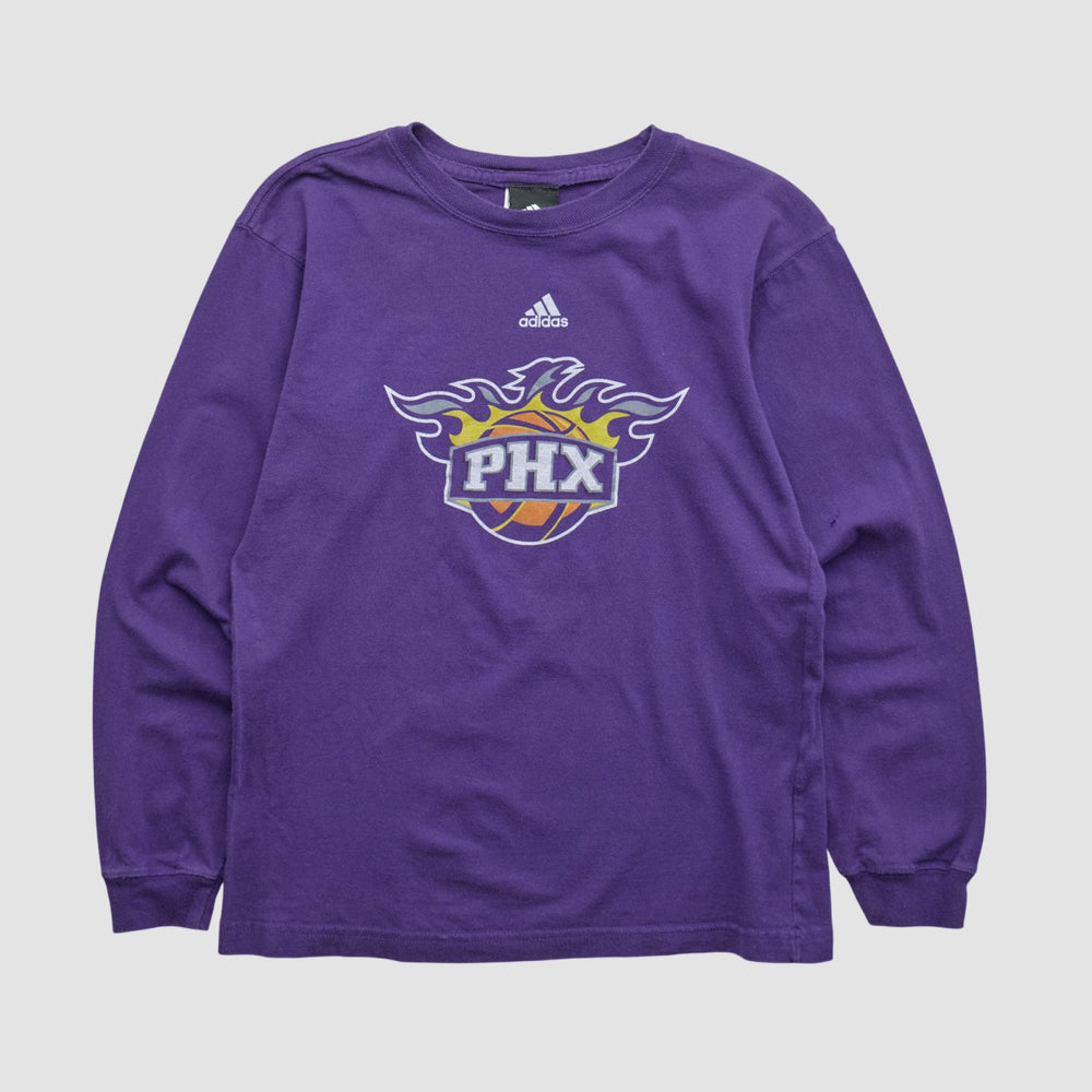 Phoenix Suns 2010s Long Sleeve T-shirt Purple Vintage | Adidas discount