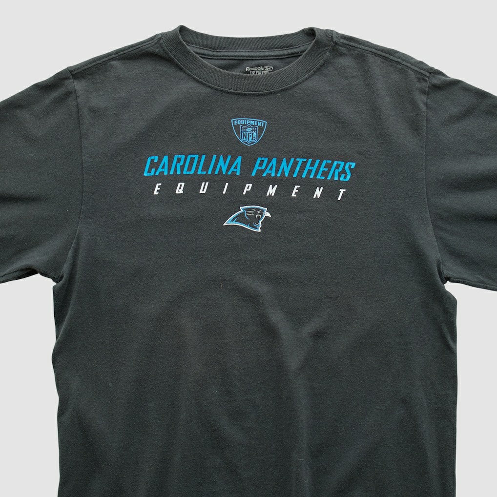 Fanatics Carolina Panthers Reebok 2000s Long Sleeve T-shirt Black Vintage
