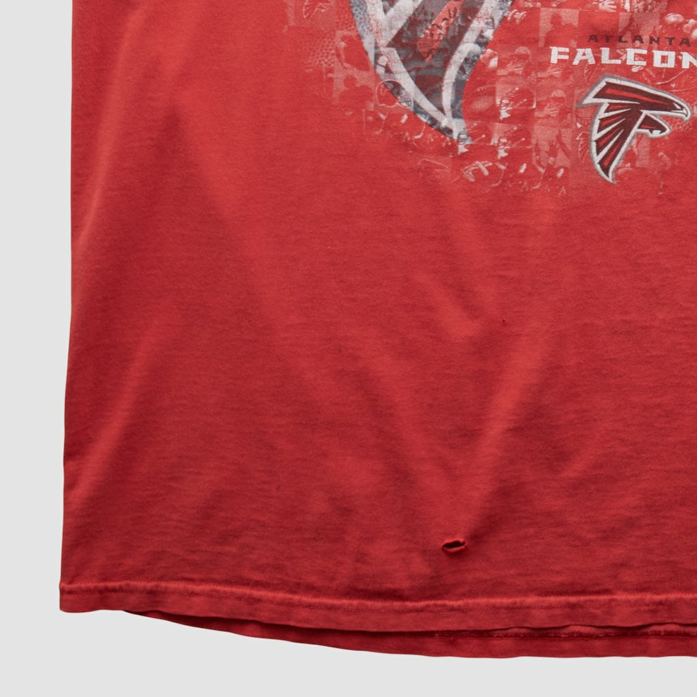 Fanatics Atlanta Falcons NFL 2000s T-shirt Red Vintage