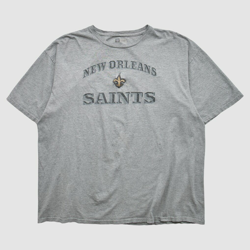 Fanatics New Orleans Saints NFL 2000s T-shirt Heather Gray Vintage