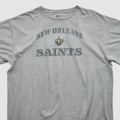Fanatics New Orleans Saints NFL 2000s T-shirt Heather Gray Vintage