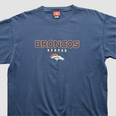 Fanatics Denver Broncos NFL 2000s T-shirt Blue Vintage