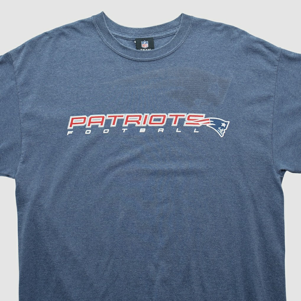 Fanatics New England Patriots NFL 2010s T-shirt Blue Vintage