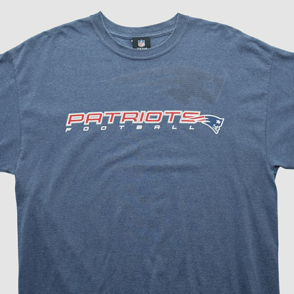 Fanatics New England Patriots NFL 2010s T-shirt Blue Vintage