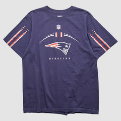 Fanatics New England Patriots Reebok 2000s T-shirt Navy Vintage
