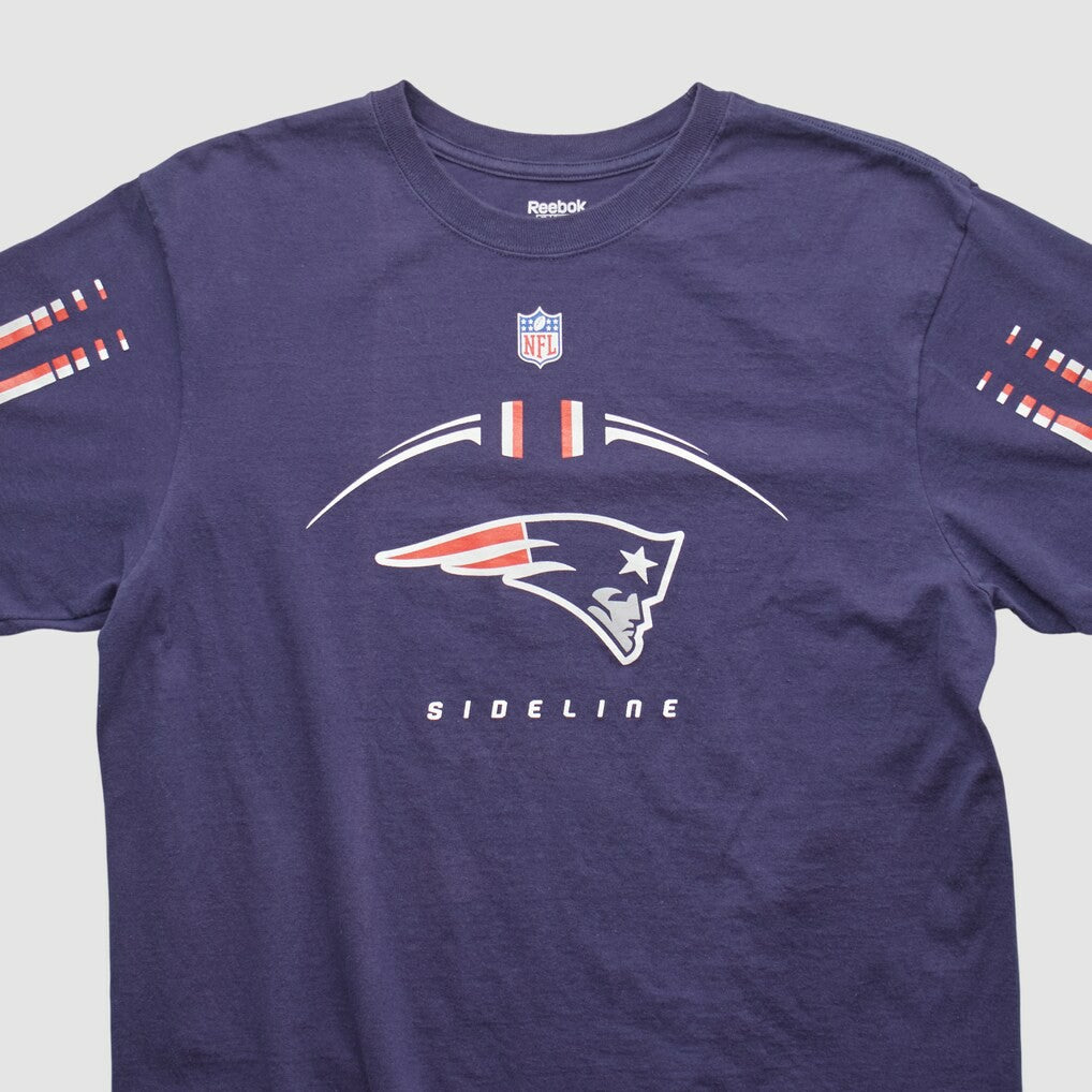 Fanatics New England Patriots Reebok 2000s T-shirt Navy Vintage
