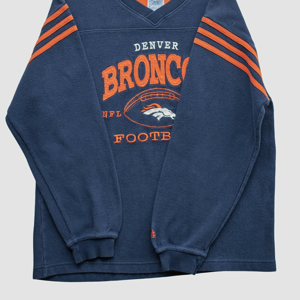 Fanatics Denver Broncos 2000s Pullover Sweatshirt Navy Vintage