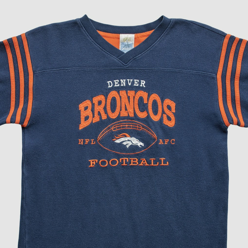 Fanatics Denver Broncos 2000s Pullover Sweatshirt Navy Vintage