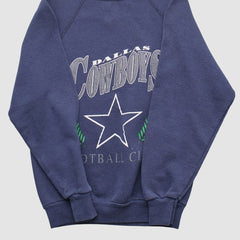 Fanatics Dallas Cowboys Hero 90s Pullover Sweatshirt Navy Vintage