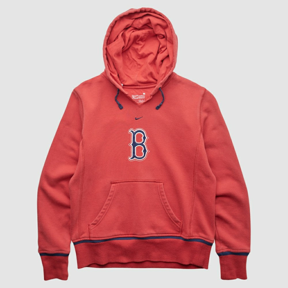 Boston Red Sox Nike 2000s Hooded Pullover Sweatshirt - Red - XVintage - Nike Sale