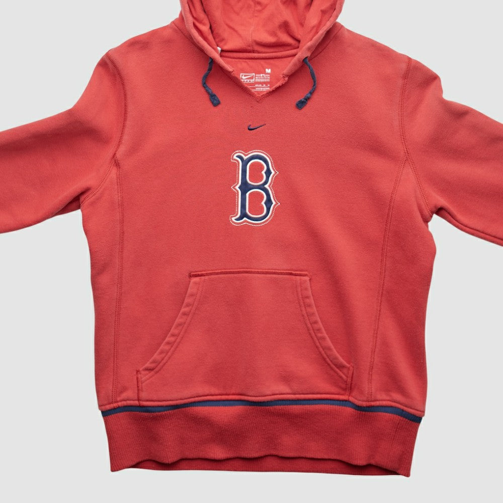 Boston Red Sox Nike 2000s Hooded Pullover Sweatshirt - Red - XVintage - Nike Sale