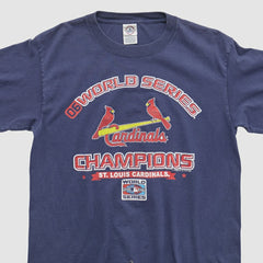 St. Louis Cardinals Delta 2006 Long Sleeve T-shirt - Navy - Vintage - Fanatics Online