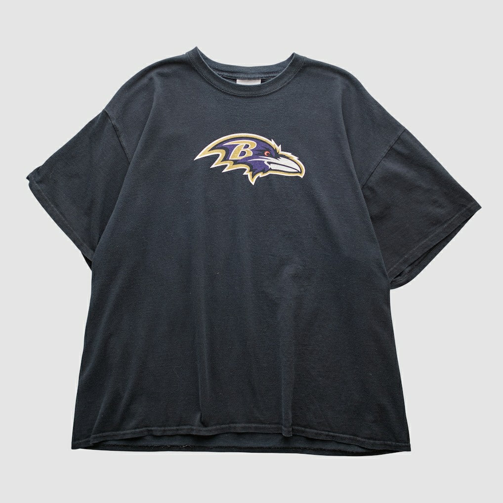 Fanatics Baltimore Ravens Reebok 2000s T-shirt Black Vintage