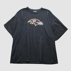 Fanatics Baltimore Ravens Reebok 2000s T-shirt Black Vintage