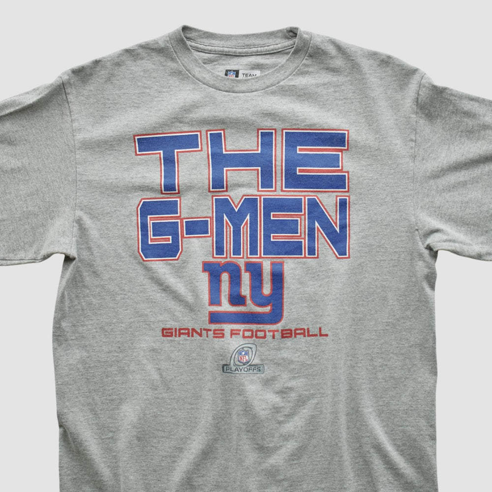Fanatics New York Giants NFL 2010s Long Sleeve T-shirt Heather Gray Vintage