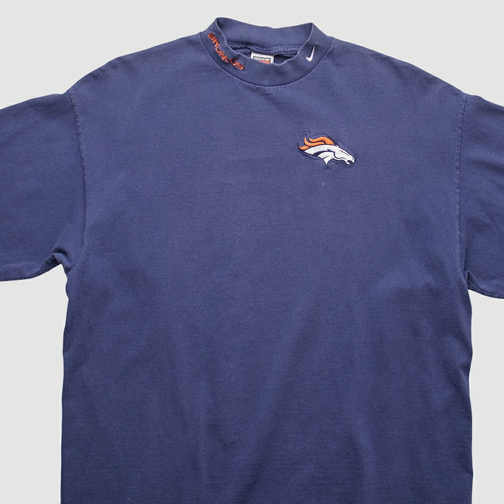 Fanatics Denver Broncos 90s Pullover Sweatshirt Navy Vintage