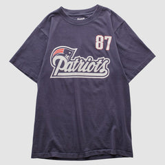 Fanatics New England Patriots Reebok 2000s T-shirt Navy Vintage