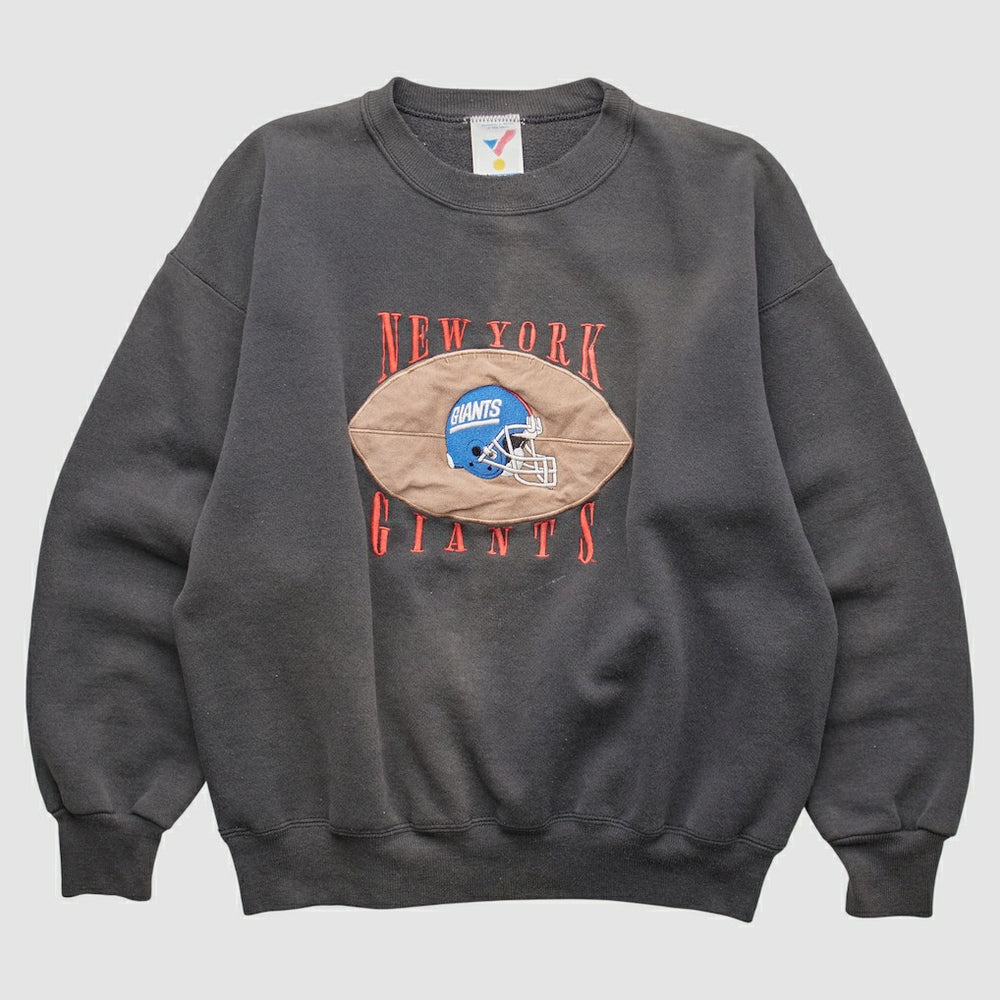 Fanatics New York Giants Artex Sportswear 90s Pullover Sweatshirt Charcoal Vintage