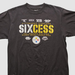 Fanatics Pittsburgh Steelers Reebok 2009 T-shirt Black Vintage