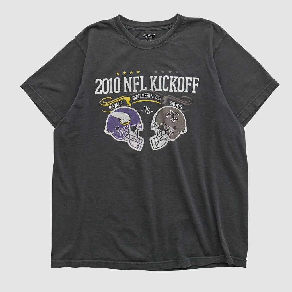 Fanatics NFL Kickoff Reebok 2010 T-shirt Charcoal Vintage