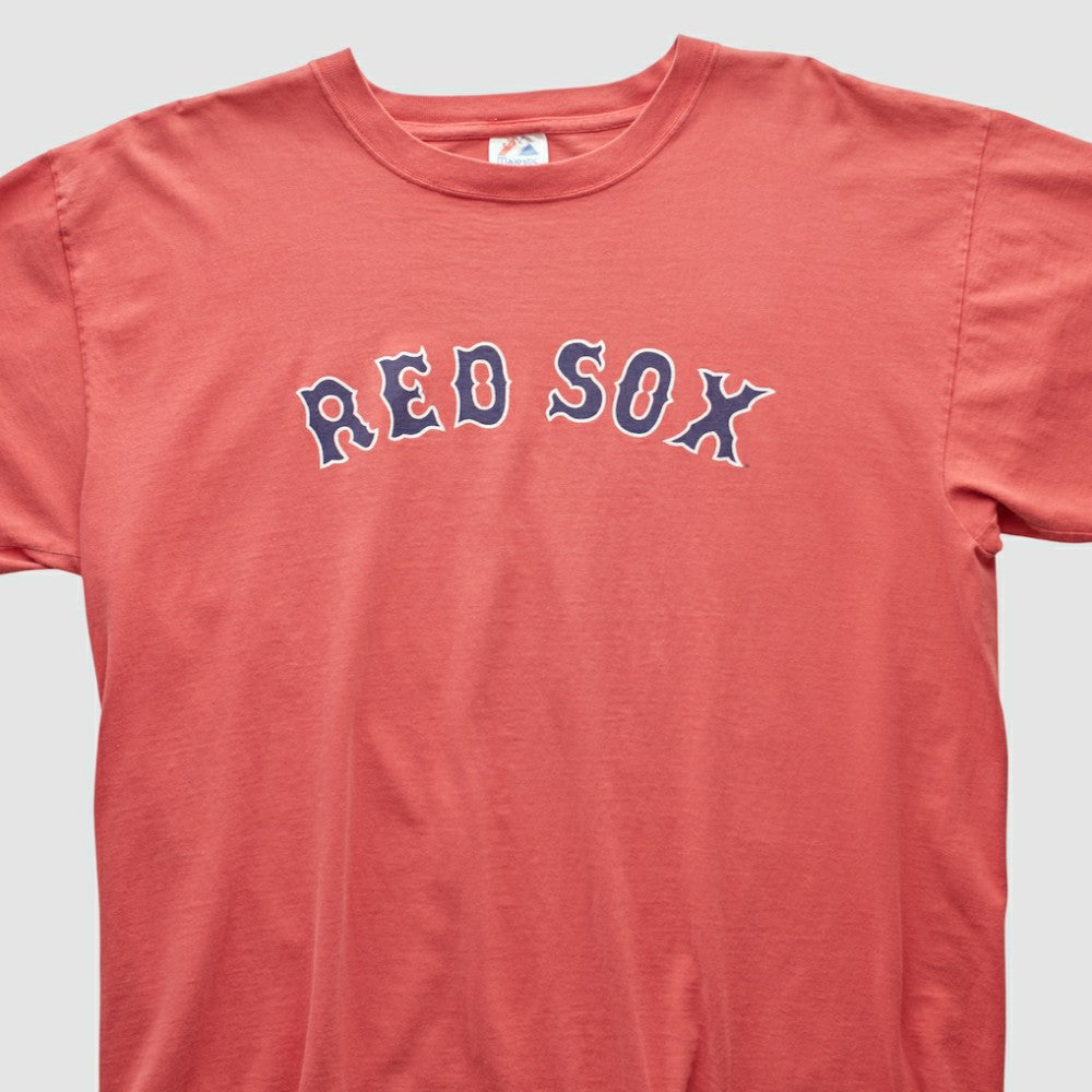 Boston Red Sox Majestic 2000s T-shirt - Red - 3XVintage - Fanatics Discount