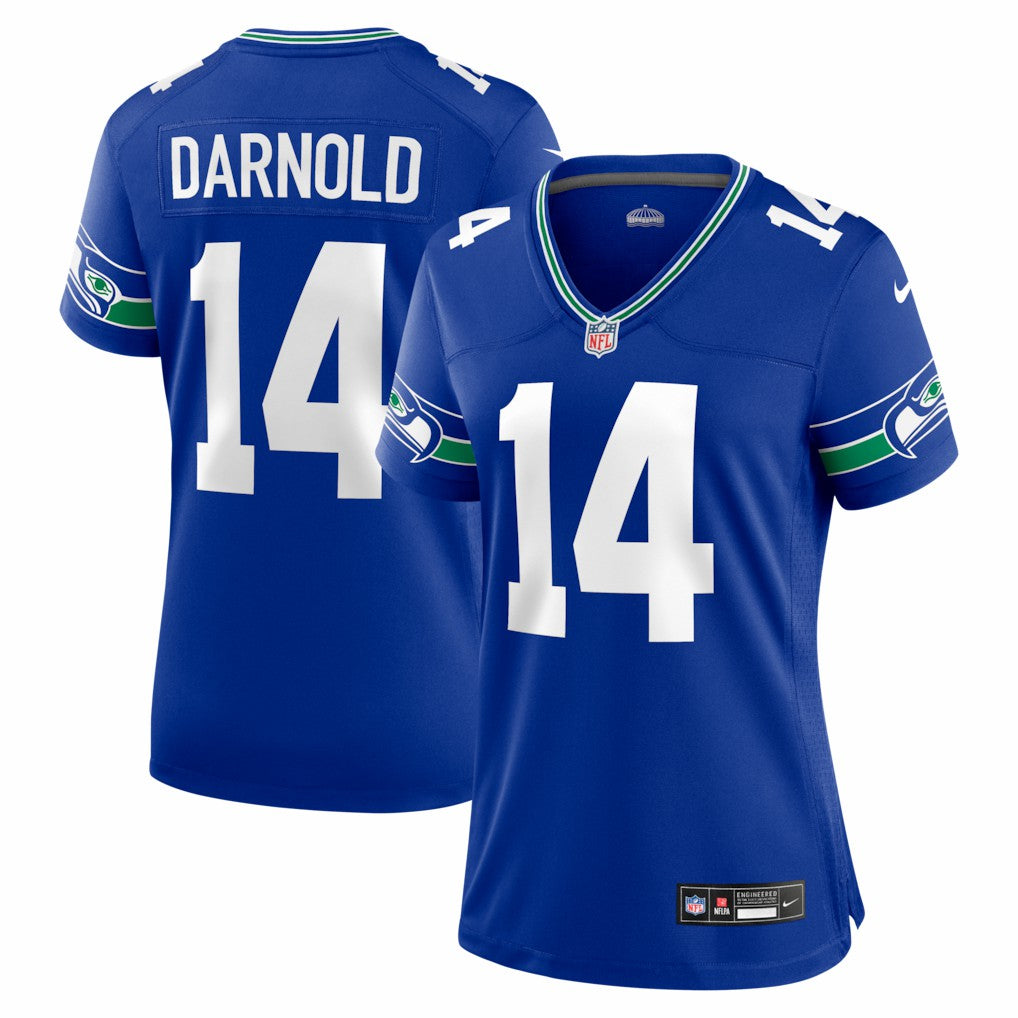 Nike Sam Darnold Seattle Seahawks Women's Alternate Game Jersey Royal