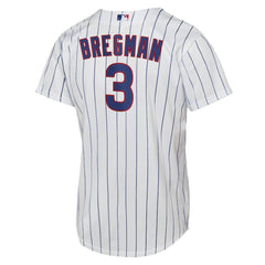 Alex Bregman Chicago Cubs Nike Youth Home Replica Jersey - White - Nike Online