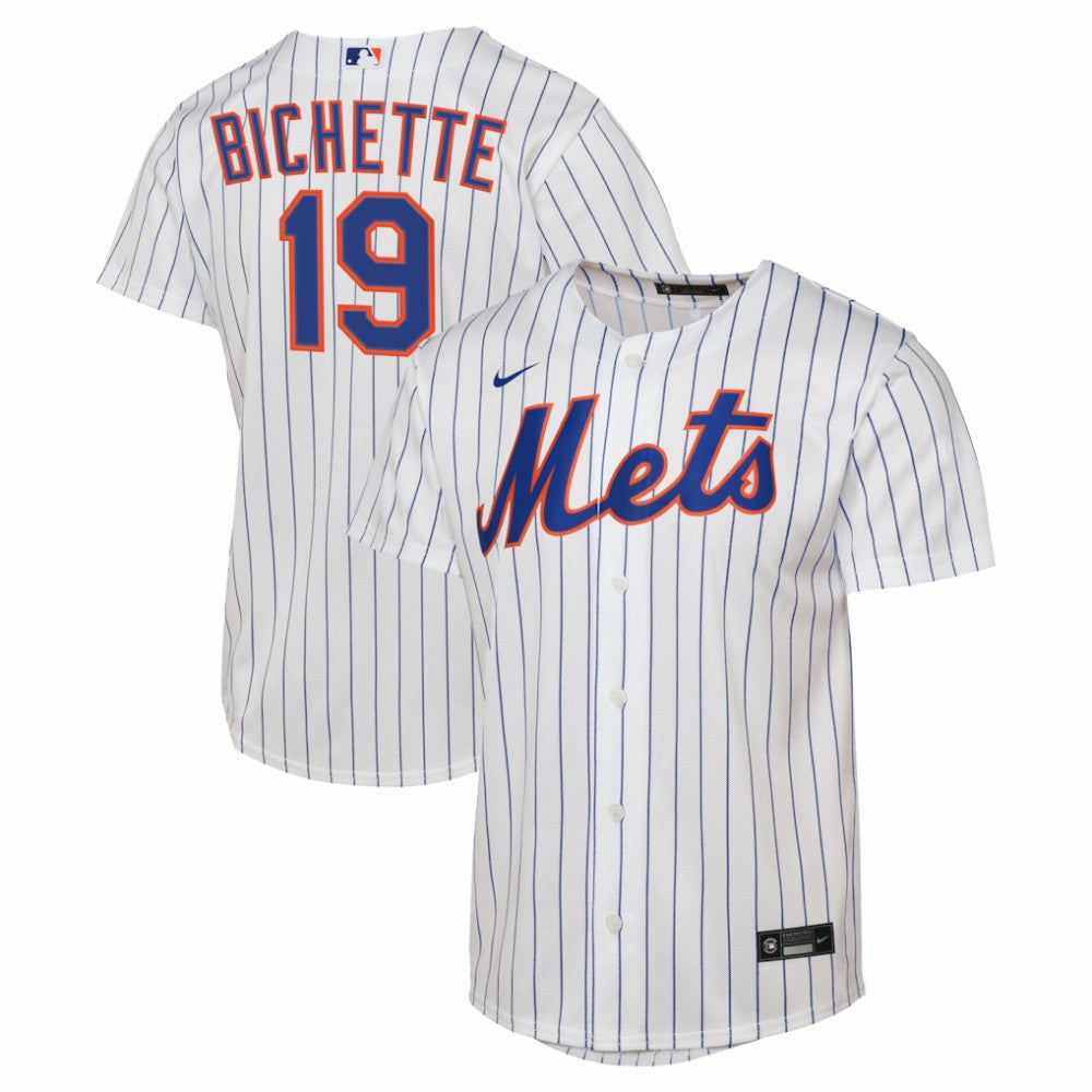 Bo Bichette New York Mets Nike Youth Home Replica Jersey - White - Nike on Sale