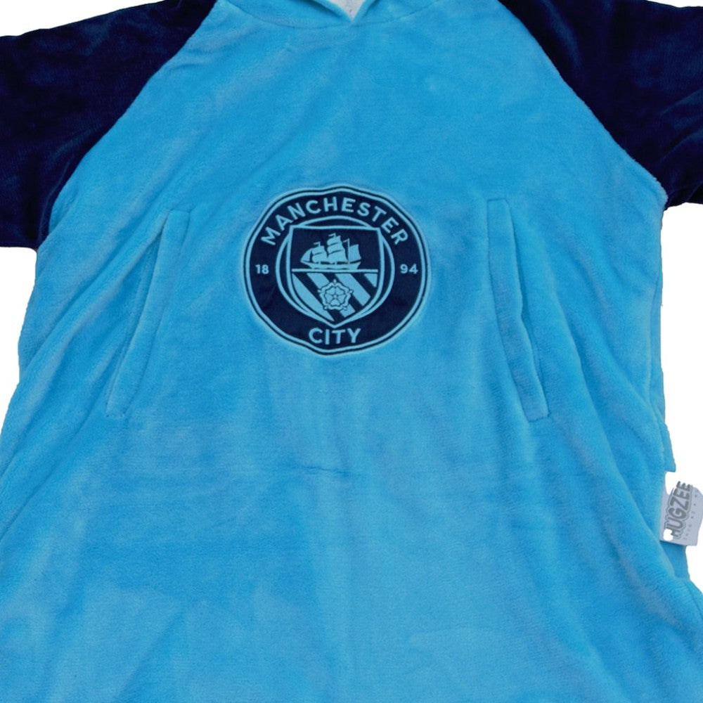 Manchester City Youth Character World Hugzee Hoodie Blue