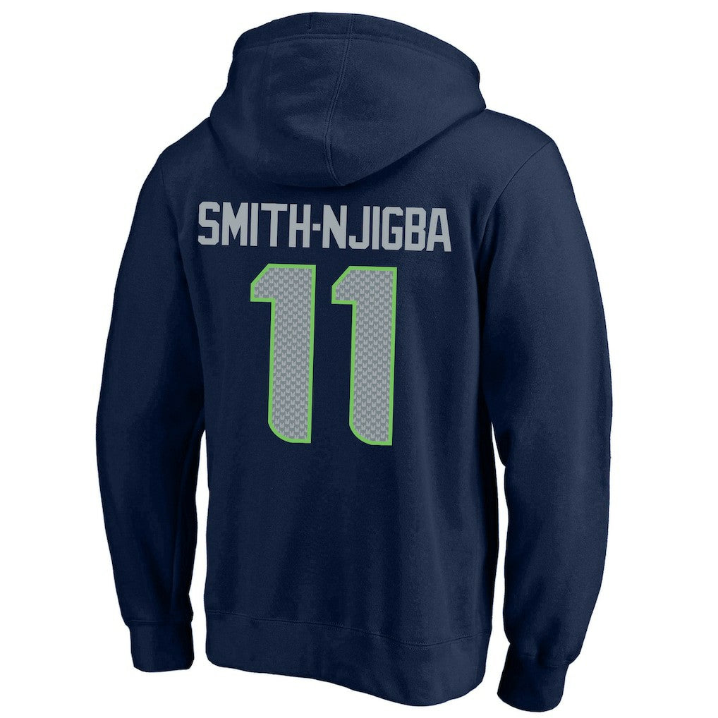 Fanatics Jaxon Smith-Njigba Seattle Seahawks Super Bowl LX Champions Big & Tall Name & Number Fleece Hoodie College Navy