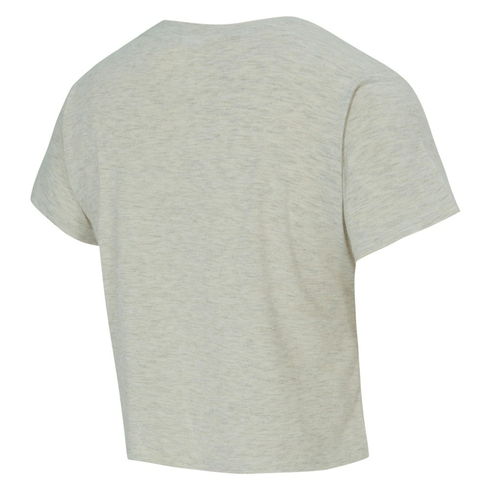 Detroit Tigers Concepts Sport Women's Birch Cropped T-Shirt - Cream - MLB on Sale