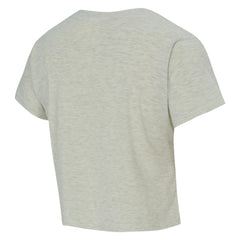 Detroit Tigers Concepts Sport Women's Birch Cropped T-Shirt - Cream - MLB on Sale