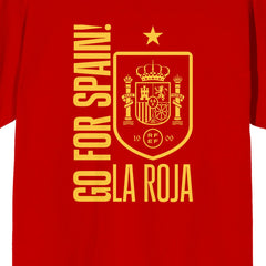 Spain National Team Go For Spain La Roja T-Shirt Red