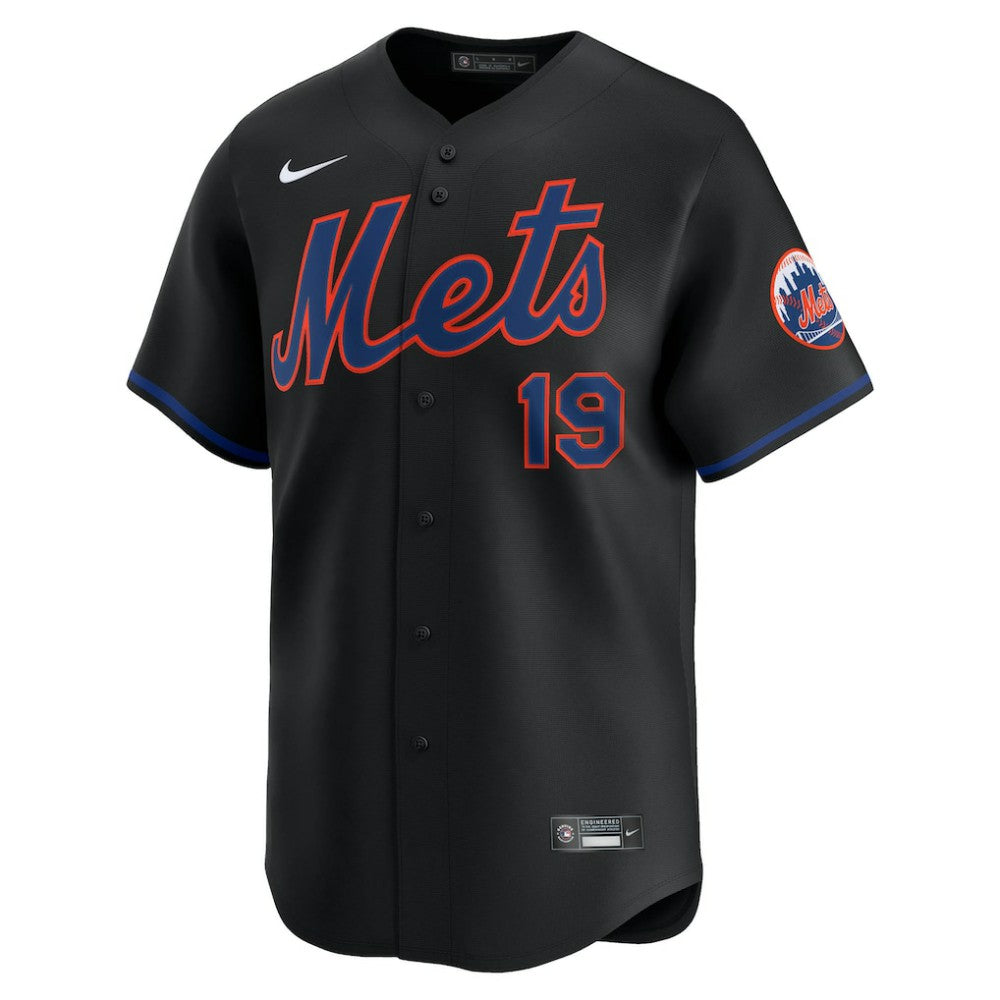 Bo Bichette New York Mets Nike Alternate Limited Jersey - Black - Nike Lifestyle