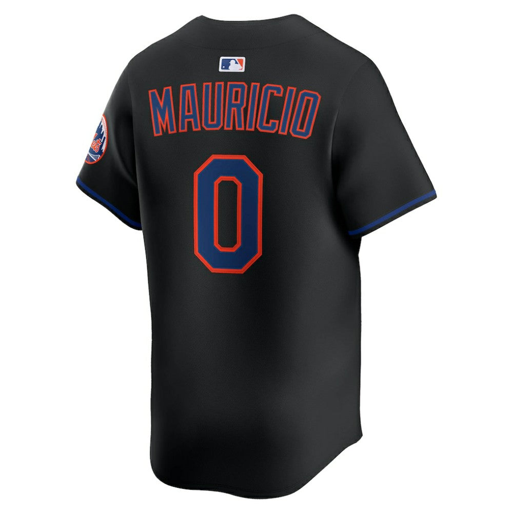 Ronny Mauricio New York Mets Nike Alternate Limited Jersey - Black - Nike Discount