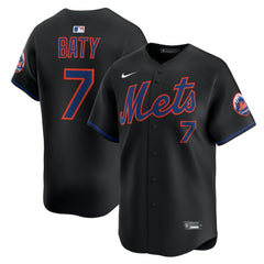 Brett Baty New York Mets Nike Alternate Limited Jersey - Black - Nike Lifestyle