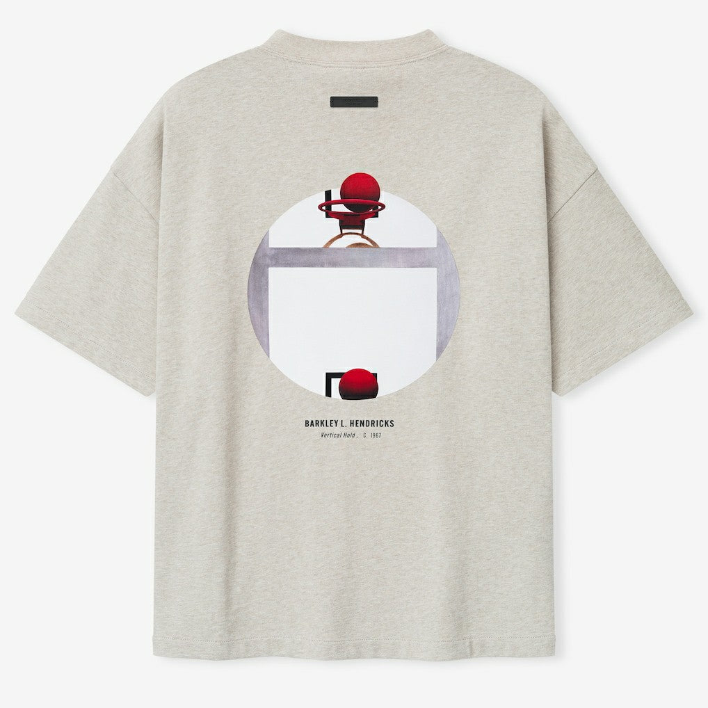 Golden State Warriors Fear of God x Barkley L. Hendricks Unisex 90's T-Shirt Heather Gray