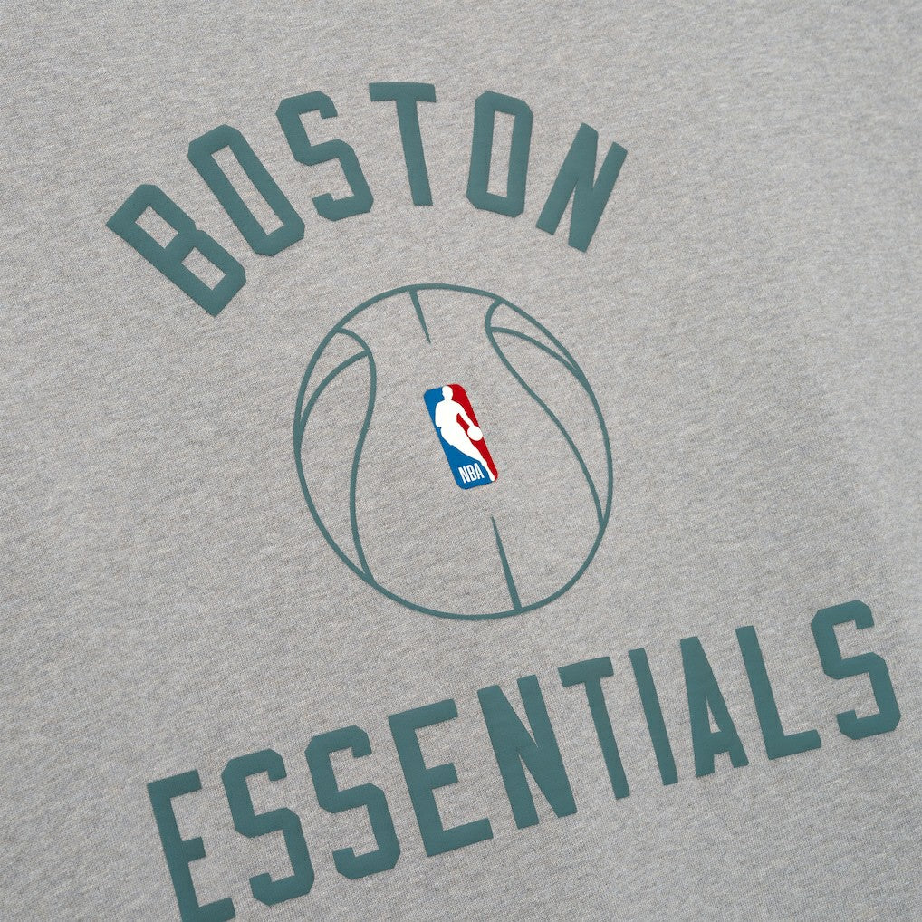 Boston Celtics Fear of God x Barkley L. Hendricks Unisex 90's T-Shirt Heather Gray