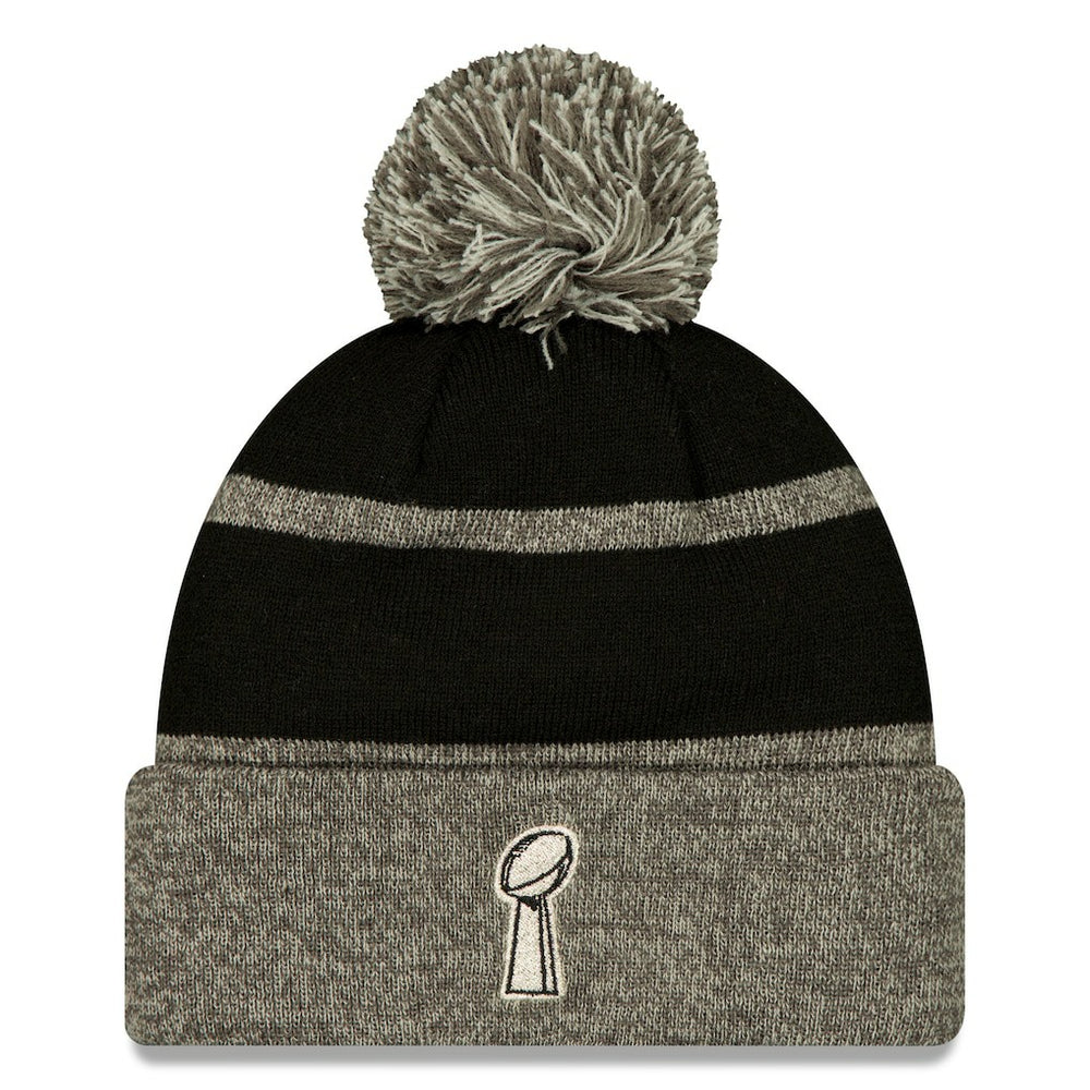 Seattle Seahawks New Era Super Bowl LX Champions Parade Cuffed Knit Hat with Pom Black
