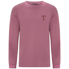 Texas Rangers Levelwear Bridal Rose Luxe Signature Long Sleeve T-Shirt - Pink - MLB Discount
