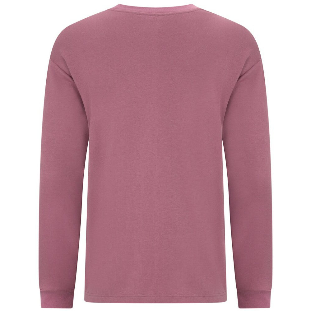 Washington Nationals Levelwear Bridal Rose Luxe Signature Long Sleeve T-Shirt - Pink - MLB Discount