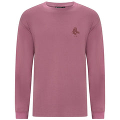 Boston Red Sox Levelwear Bridal Rose Luxe Signature Long Sleeve T-Shirt - Pink - MLB Sale