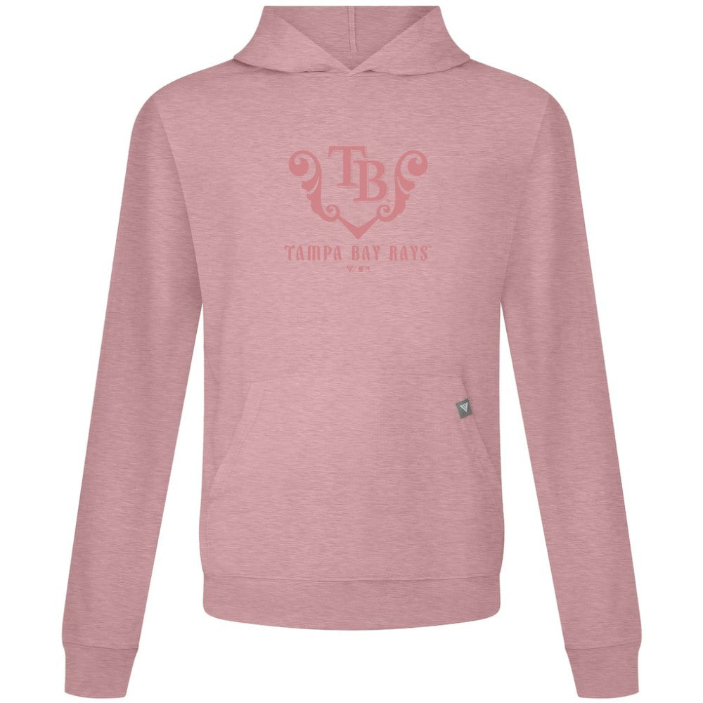 Tampa Bay Rays Levelwear Bridal Rose Relay Pullover Hoodie - Pink - MLB on Sale