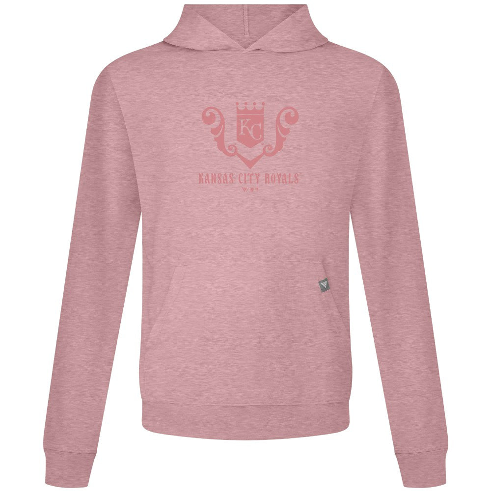 Kansas City Royals Levelwear Bridal Rose Relay Pullover Hoodie - Pink - MLB on Sale