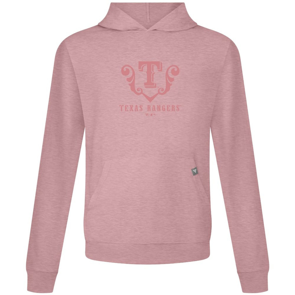 Texas Rangers Levelwear Bridal Rose Relay Pullover Hoodie - Pink - MLB Online