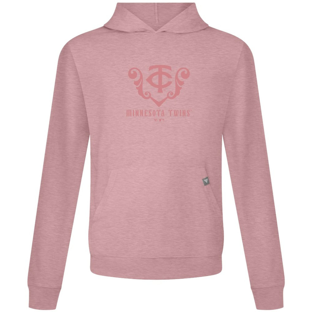 Minnesota Twins Levelwear Bridal Rose Relay Pullover Hoodie - Pink - MLB on Sale