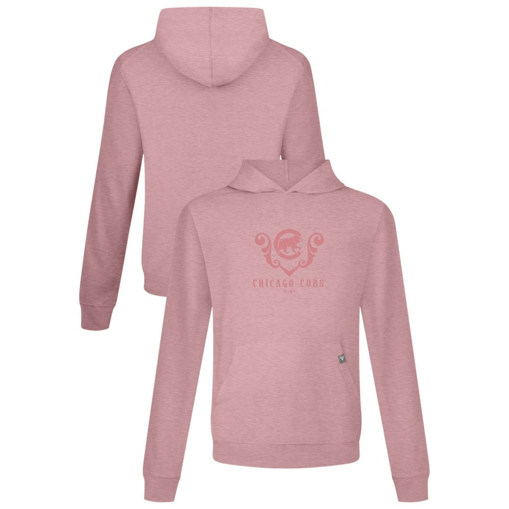 Chicago Cubs Levelwear Bridal Rose Relay Pullover Hoodie - Pink - MLB Discount