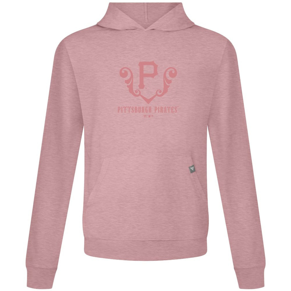Pittsburgh Pirates Levelwear Bridal Rose Relay Pullover Hoodie - Pink - MLB Sale